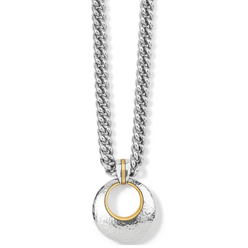 Brighton | Ferrara Entrata Large Pendant Necklace in Silver