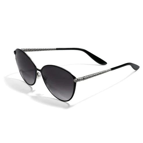 Brighton | Ferrara Gatta Sunglasses in Black - Giddy Up Glamour Boutique