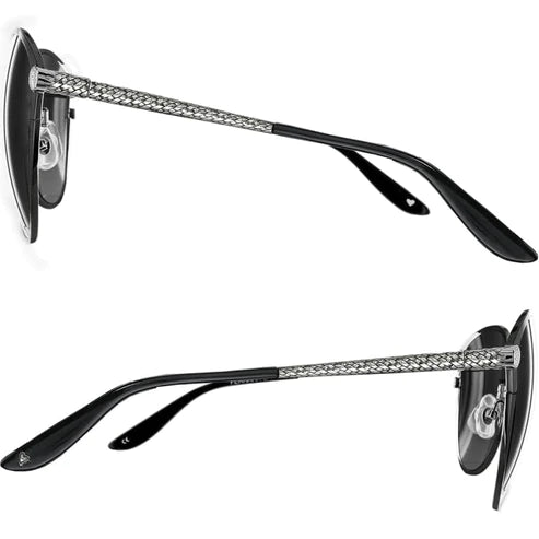 Brighton | Ferrara Gatta Sunglasses in Black - Giddy Up Glamour Boutique