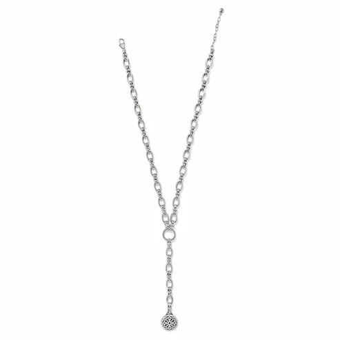 Brighton | Ferrara Siena Y Lariat Necklace in Silver