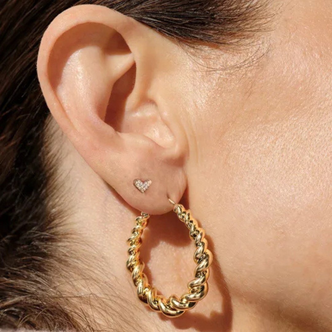 Kendra Scott | Haisley Hoop Earrings in Gold