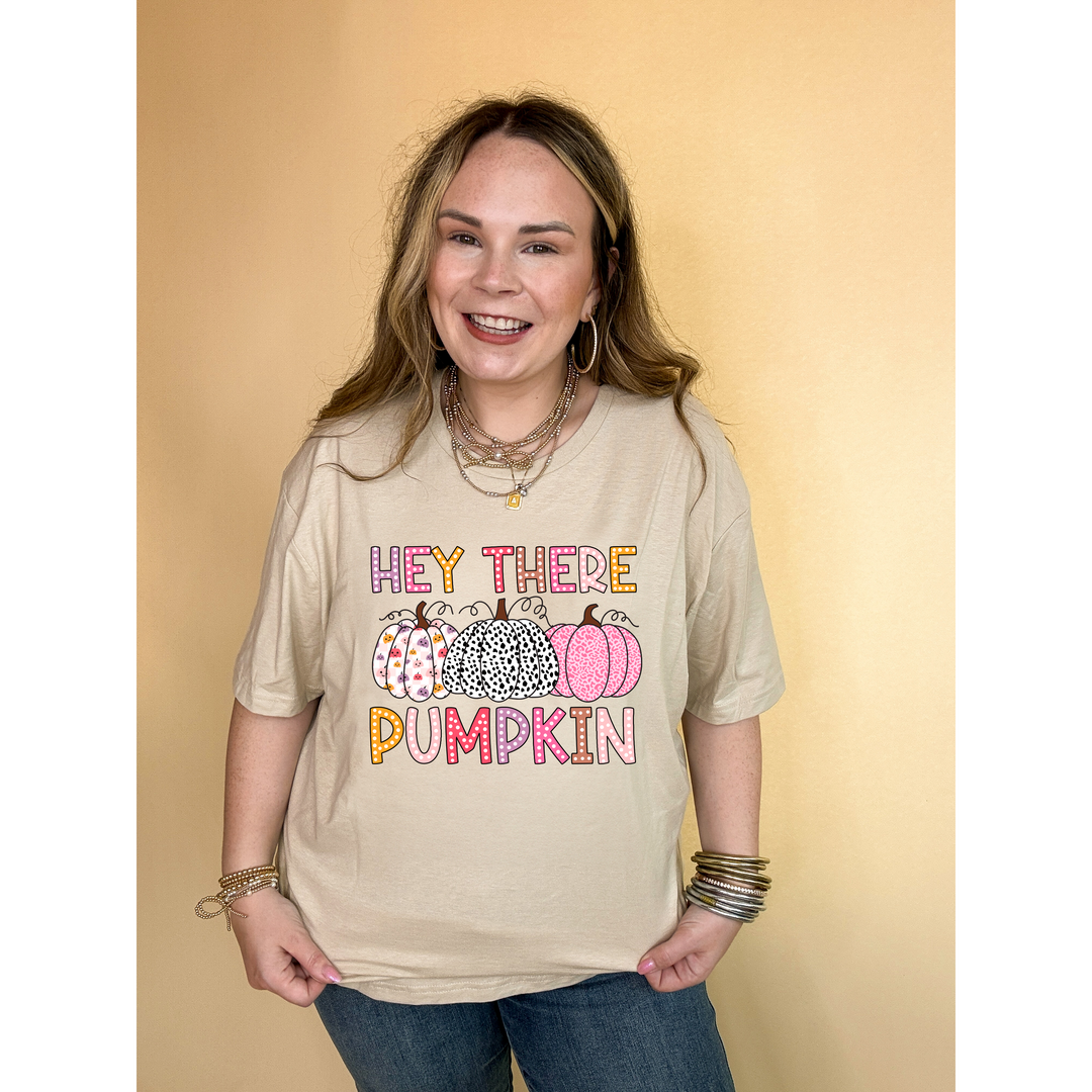 Online Exclusive | Hey There Pumpkin Party Graphic Tee in Multiple Color Options