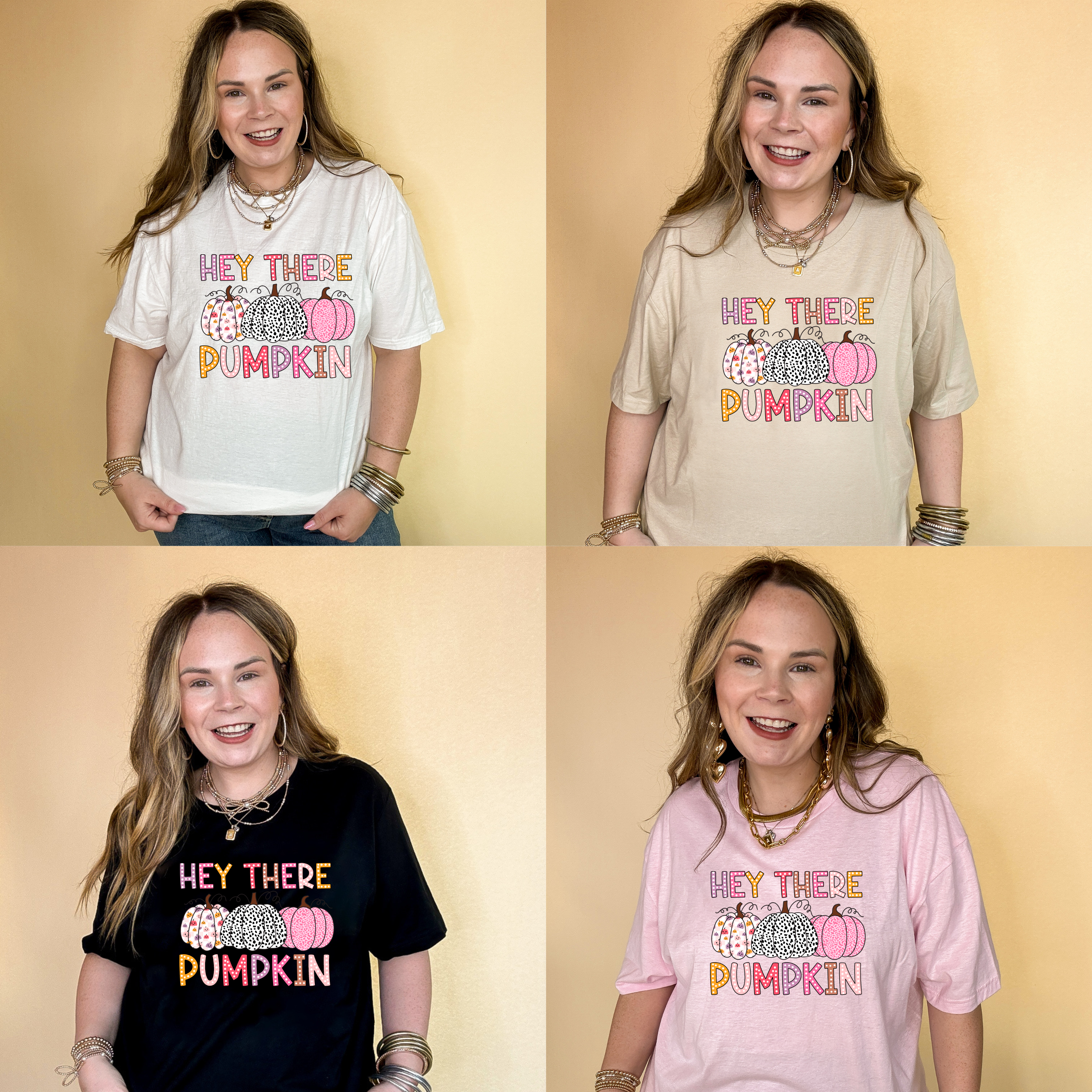 Online Exclusive | Hey There Pumpkin Party Graphic Tee in Multiple Color Options