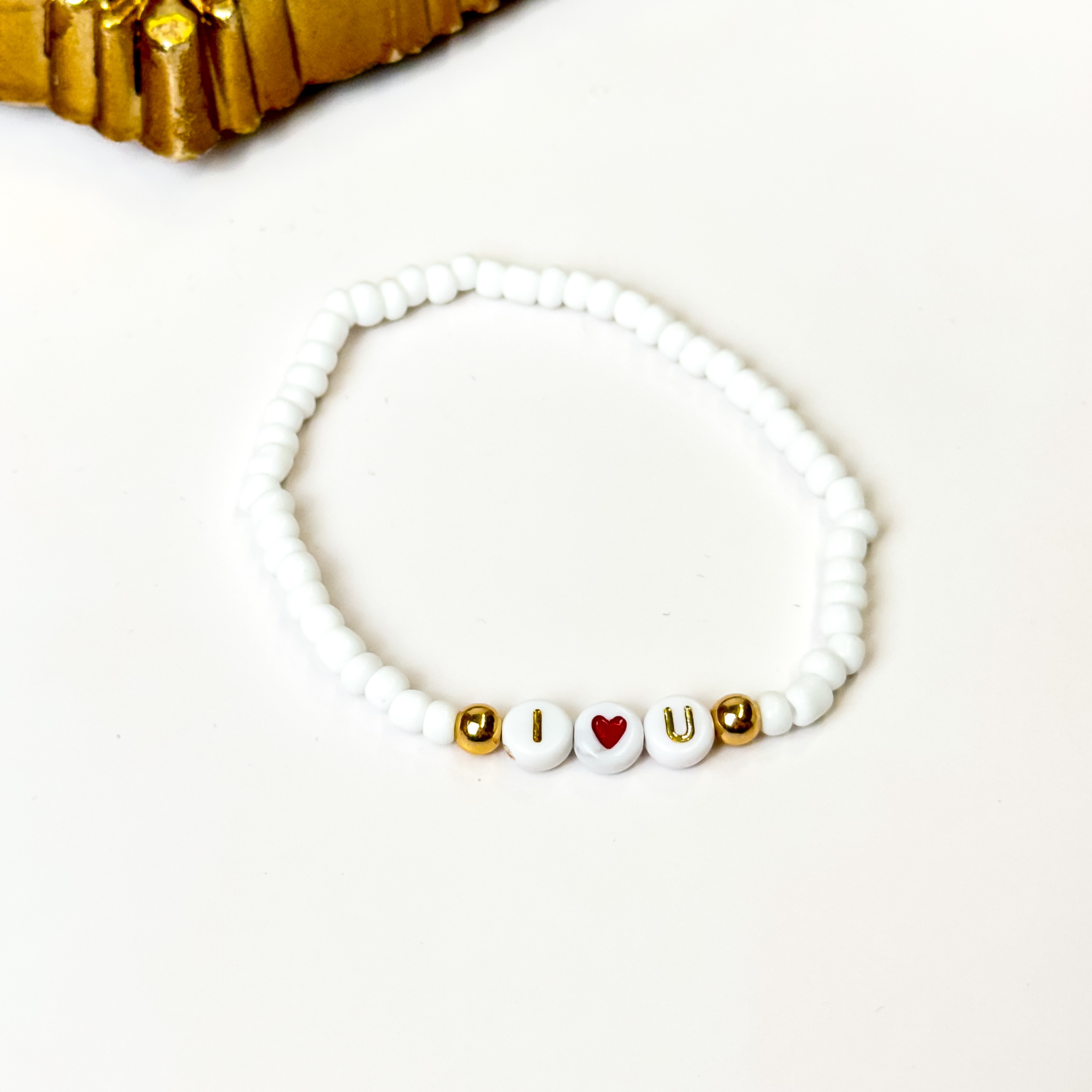 Buy 3 for $10 | Valentine's Day Friendship Stretch Bracelets - Giddy Up Glamour Boutique