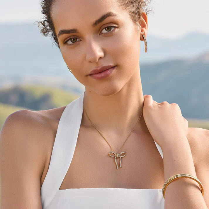 Brighton | Illumina Bow Necklace in Gold