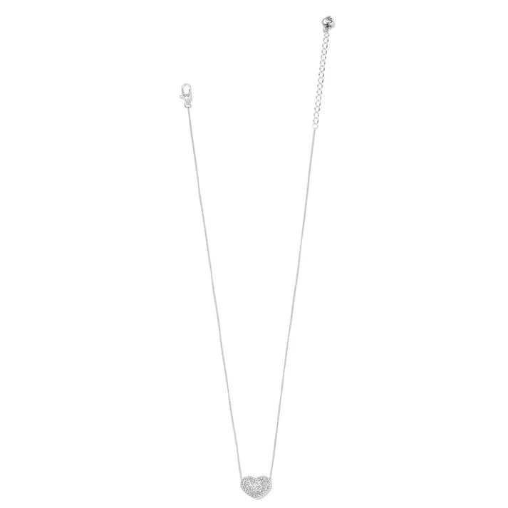 Brighton | Illumina Celeste Heart Bold Necklace in Silver