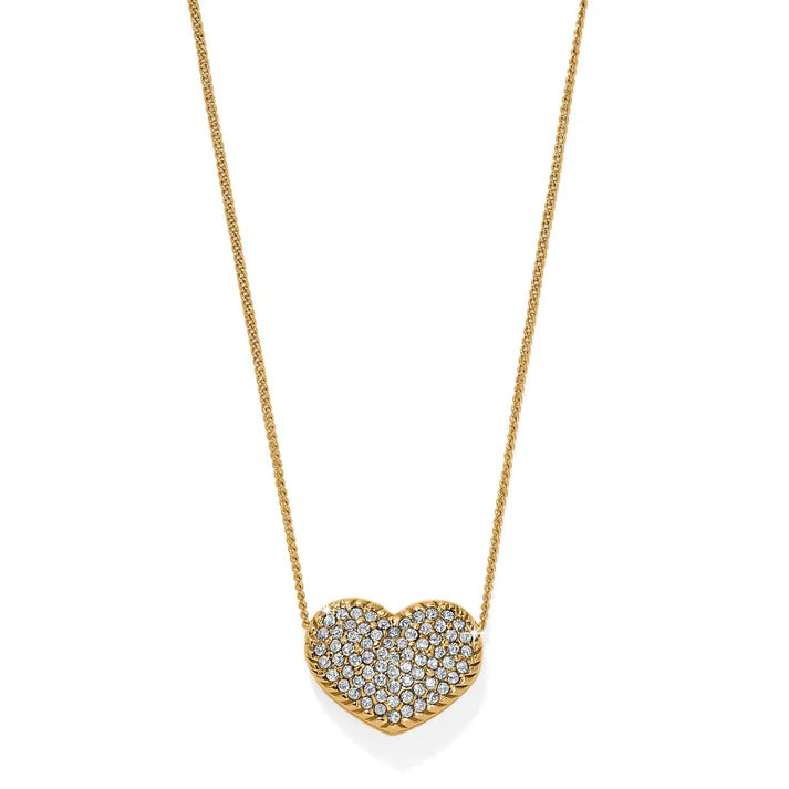 Brighton | Illumina Celeste Heart Bold Necklace in Gold