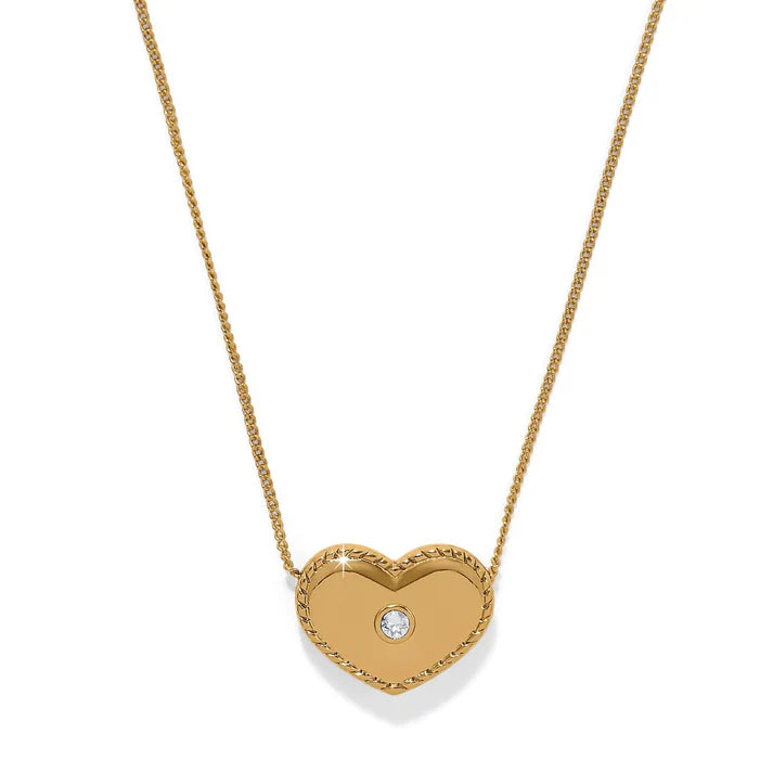 Brighton | Illumina Celeste Heart Bold Necklace in Gold