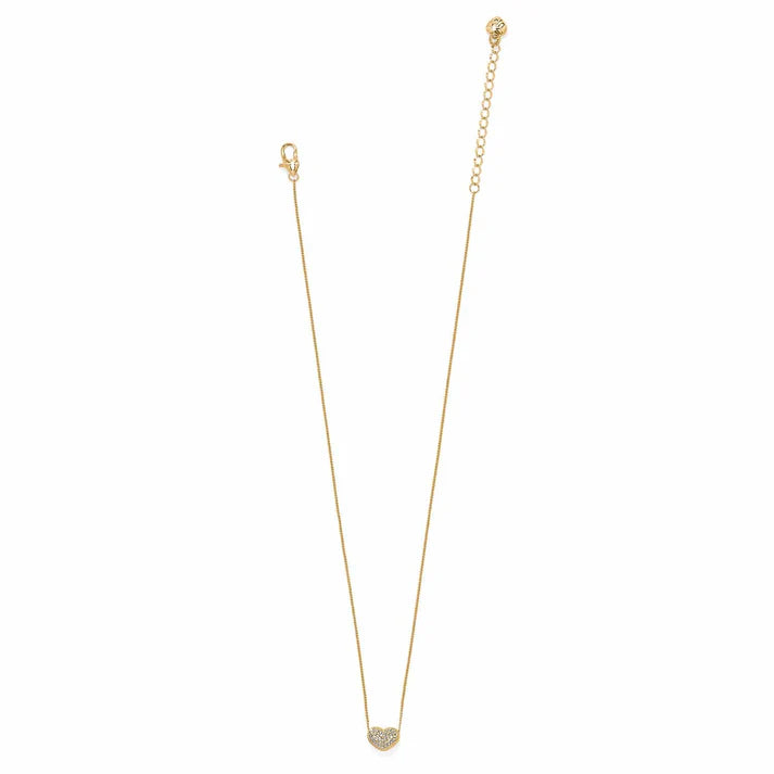 Brighton | Illumina Celeste Heart Petite Necklace in Gold