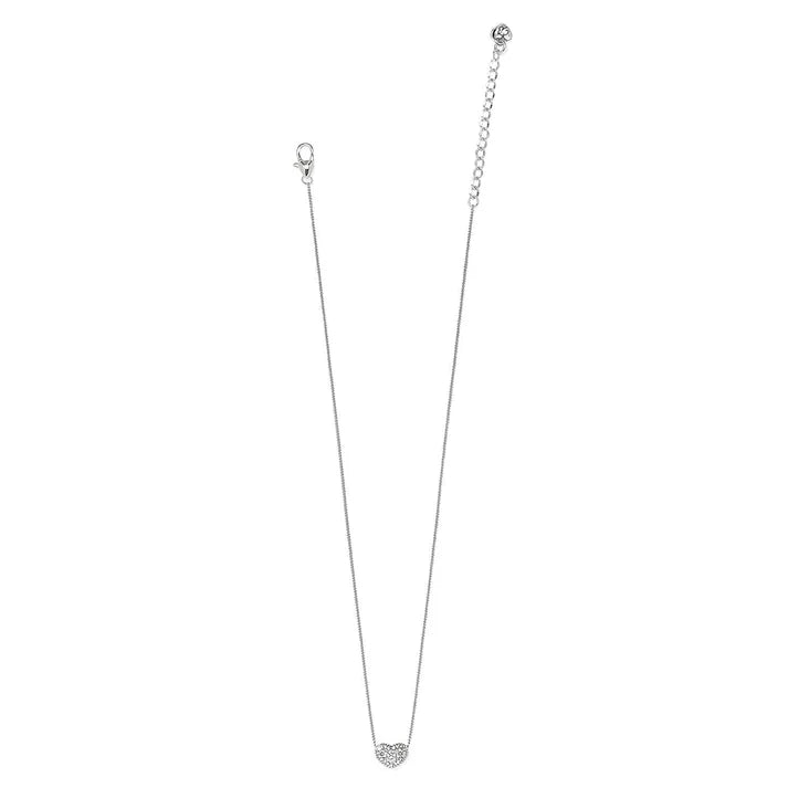 Brighton | Illumina Celeste Heart Petite Necklace in Silver