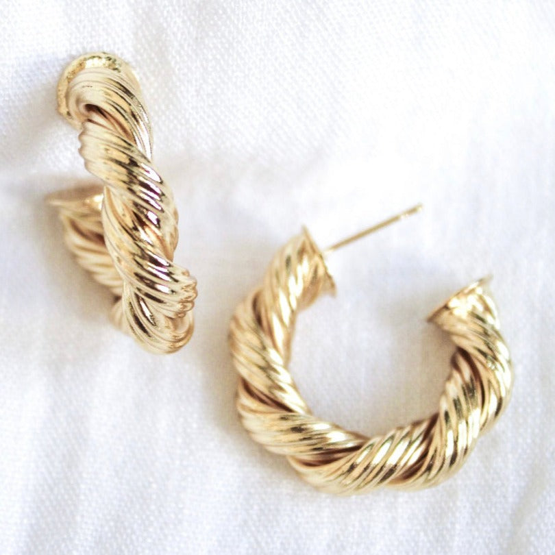 Kinsey Designs | Micayla Hoop Earrings - Giddy Up Glamour Boutique