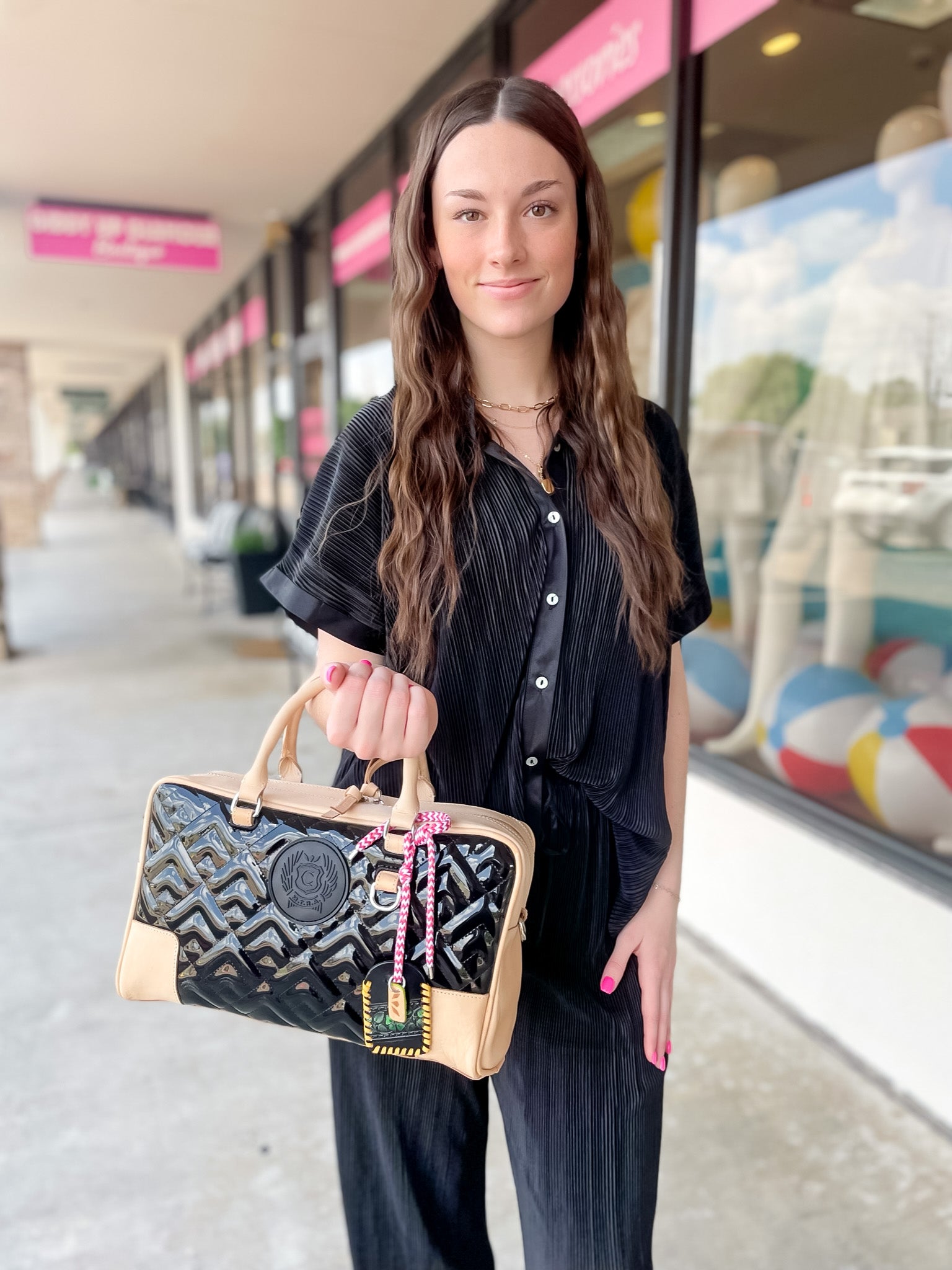 Consuela | Inked Satchel Bag - Giddy Up Glamour Boutique