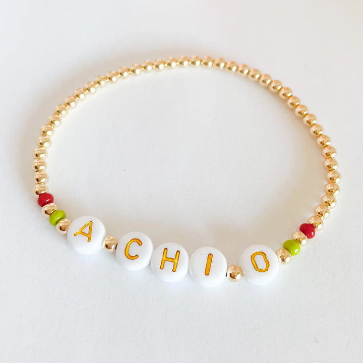 Beaded Blondes | A Chi O Color Sorority Bracelet - Giddy Up Glamour Boutique