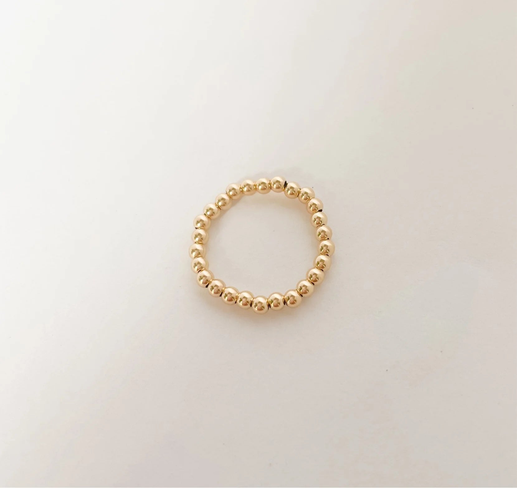 Beaded Blondes | Ella 2.5MM Beaded Band Ring - Giddy Up Glamour Boutique
