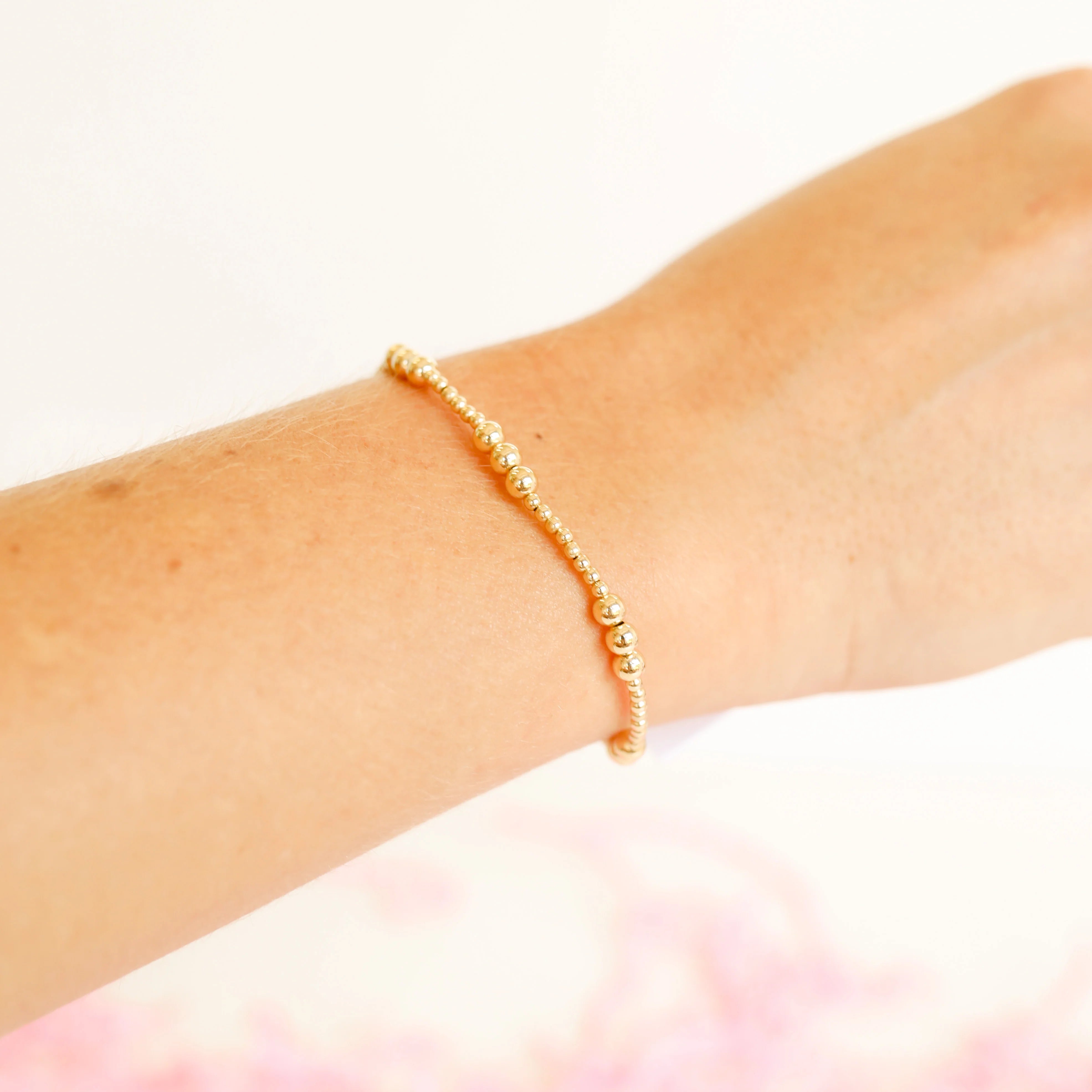 Beaded Blondes | ILY Gold Bracelet - Giddy Up Glamour Boutique