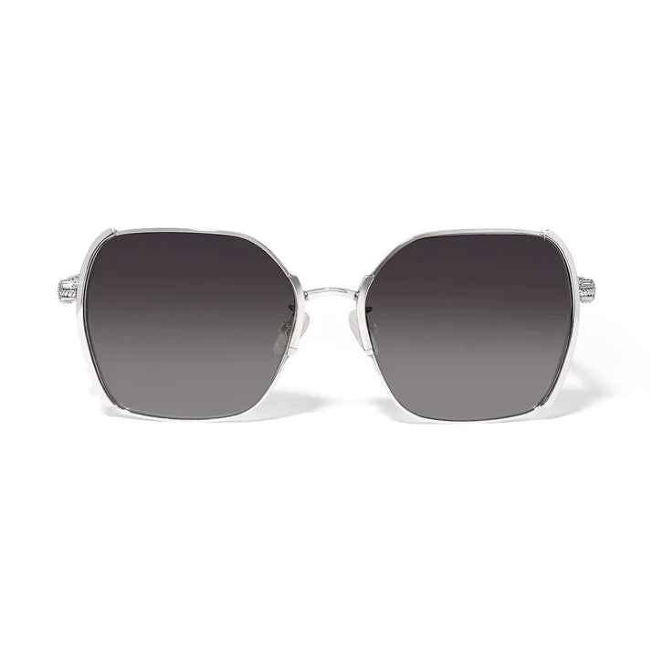 Brighton | Interlok Twist Sunglasses in Silver