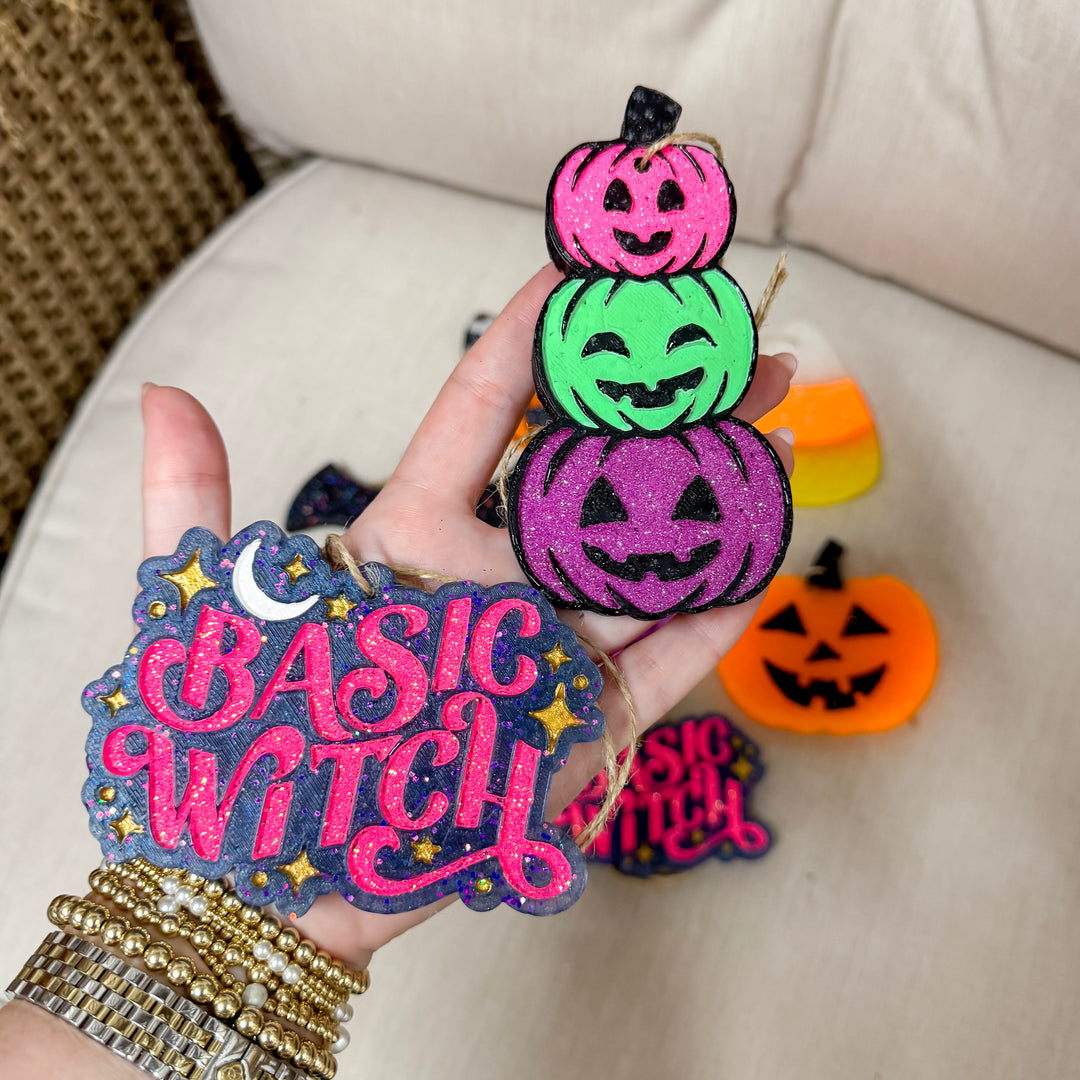 Jolly Jack-O-Stack Halloween Car Freshie in Hocus Pocus