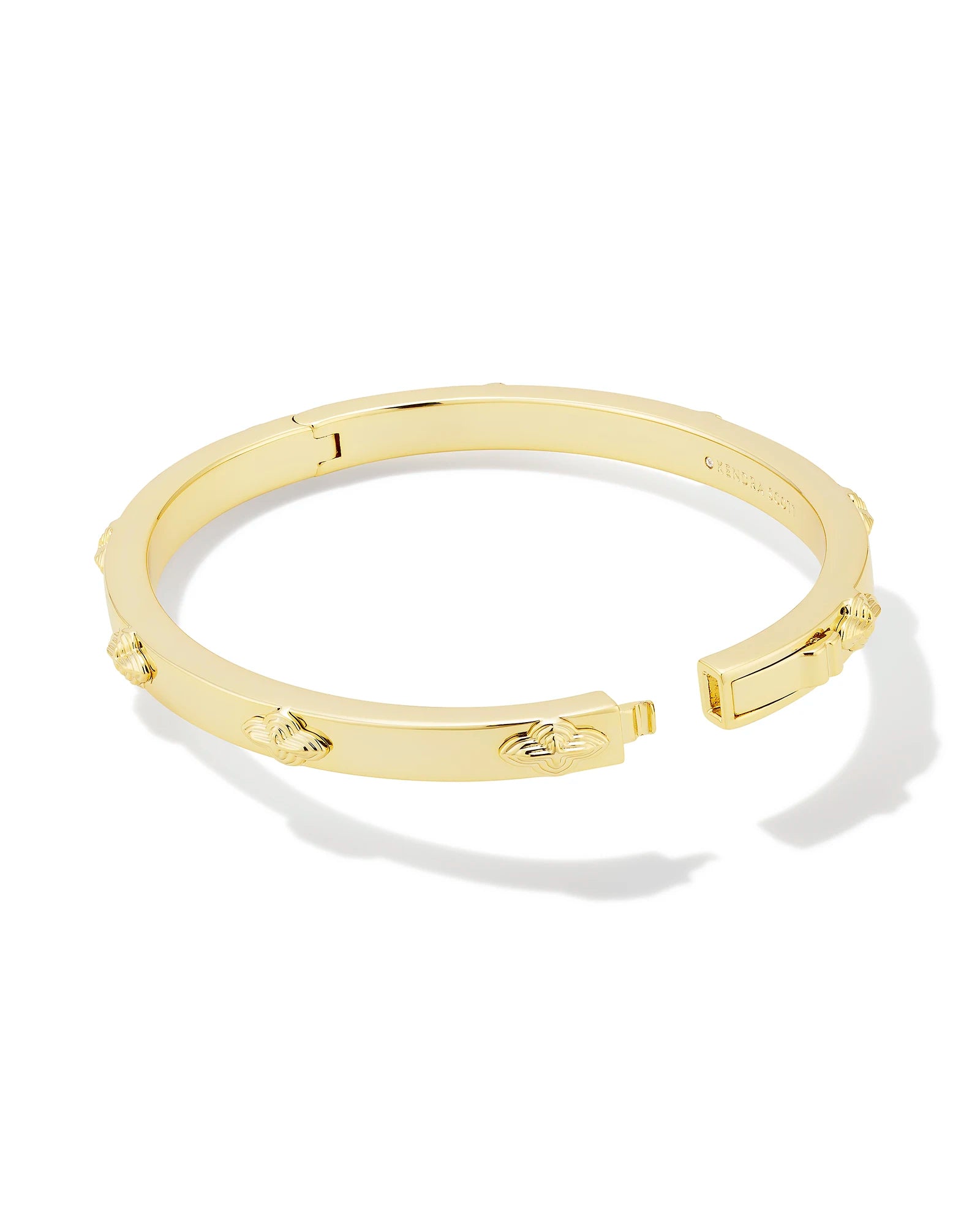 Kendra Scott | Abbie Metal Bangle Bracelet in Gold - Giddy Up Glamour Boutique