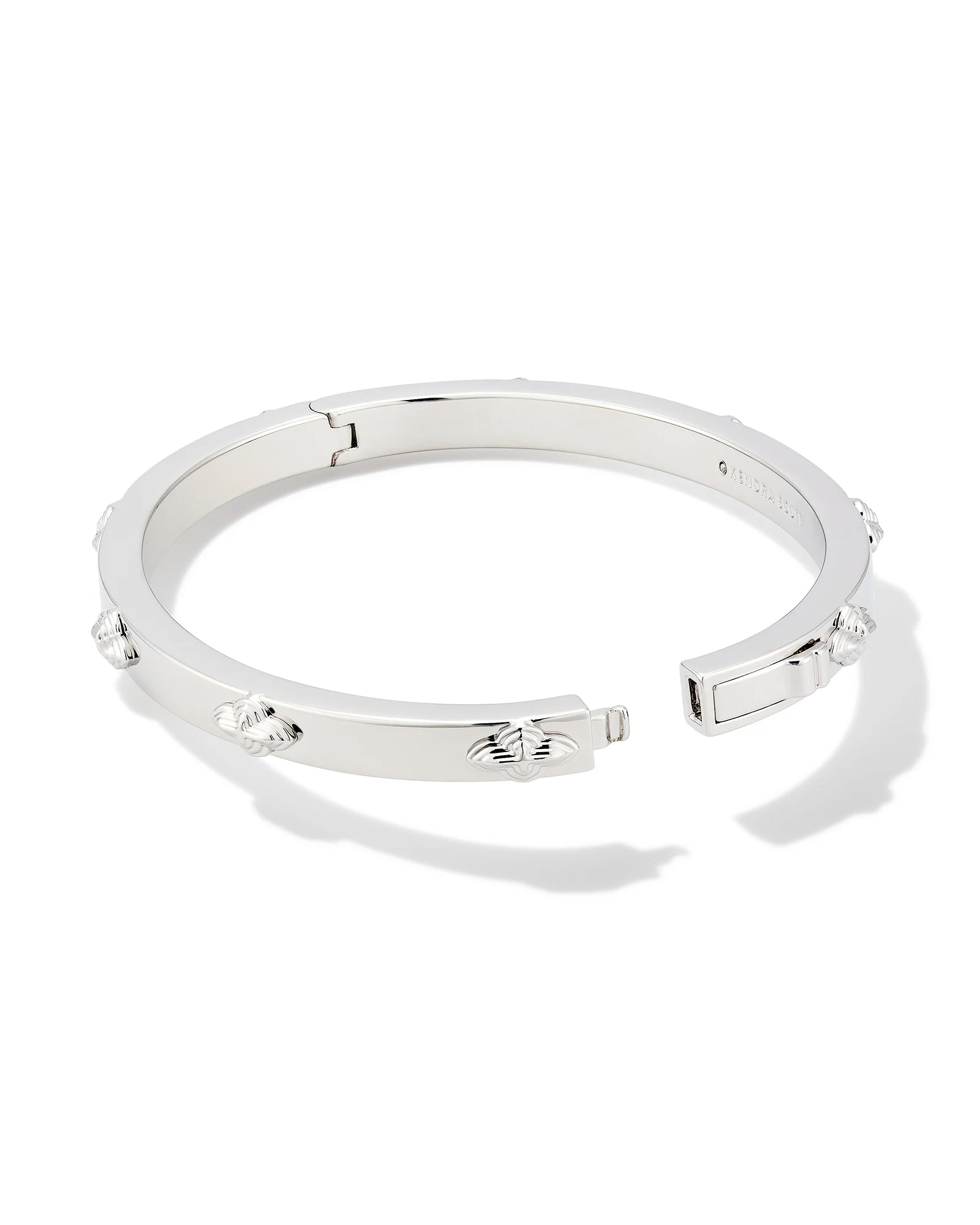 Kendra Scott | Abbie Metal Bangle Bracelet in Silver - Giddy Up Glamour Boutique
