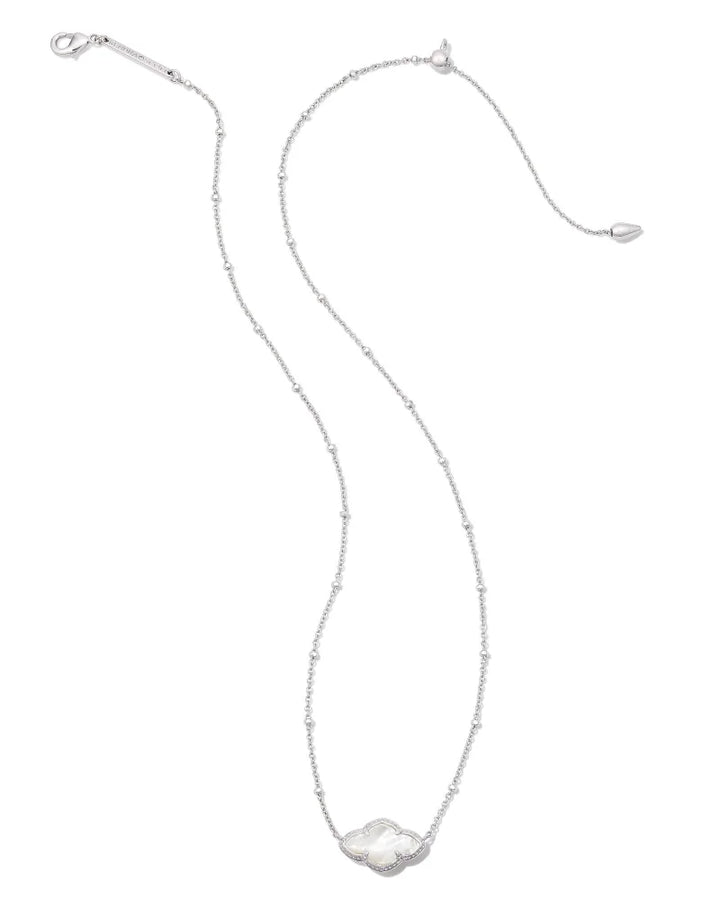 Kendra Scott | Abbie Necklace in Silver - Giddy Up Glamour Boutique