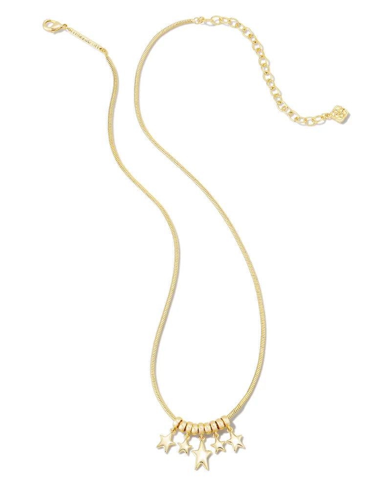 Kendra Scott | Ada Star Necklace in Gold - Giddy Up Glamour Boutique