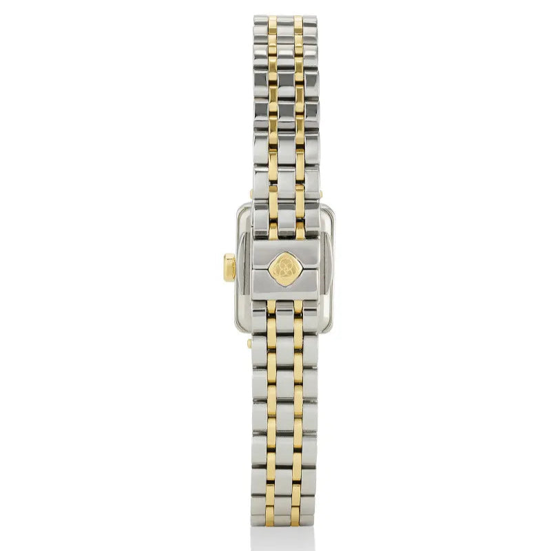 Kendra Scott | Adela Two Tone Stainless Steel Watch in Ivory Mother-of-Pearl