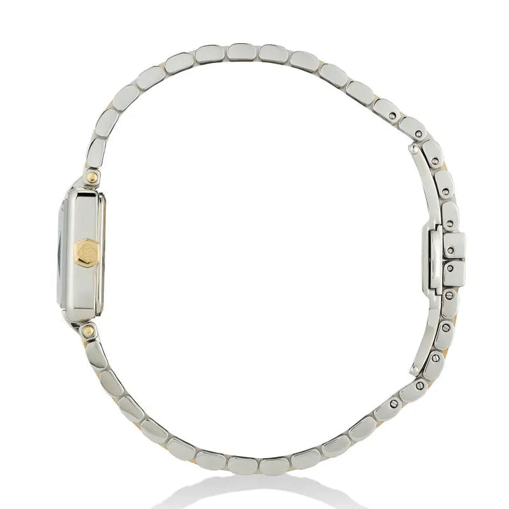Kendra Scott | Adela Two Tone Stainless Steel Watch in Ivory Mother-of-Pearl