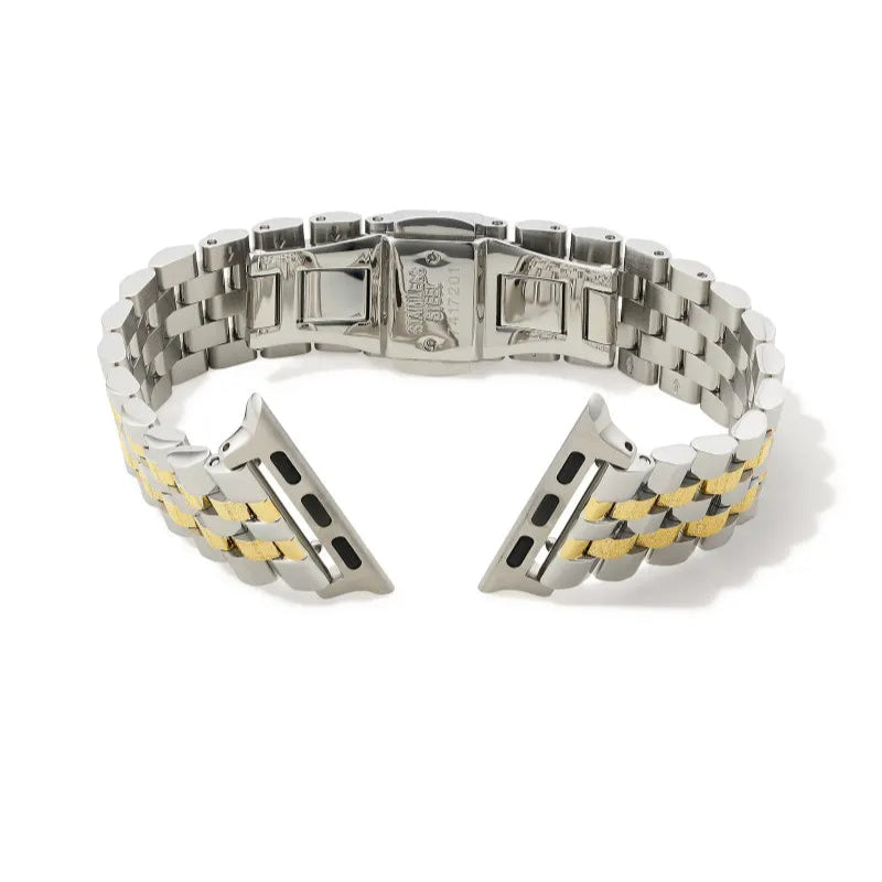 Kendra Scott | Alex Two Tone Stainless Steel 5 Link Watch Band in Sparkle