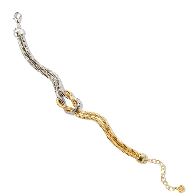 Copy of Kendra Scott | Annie Chain Bracelet in Mixed Metal - Giddy Up Glamour Boutique