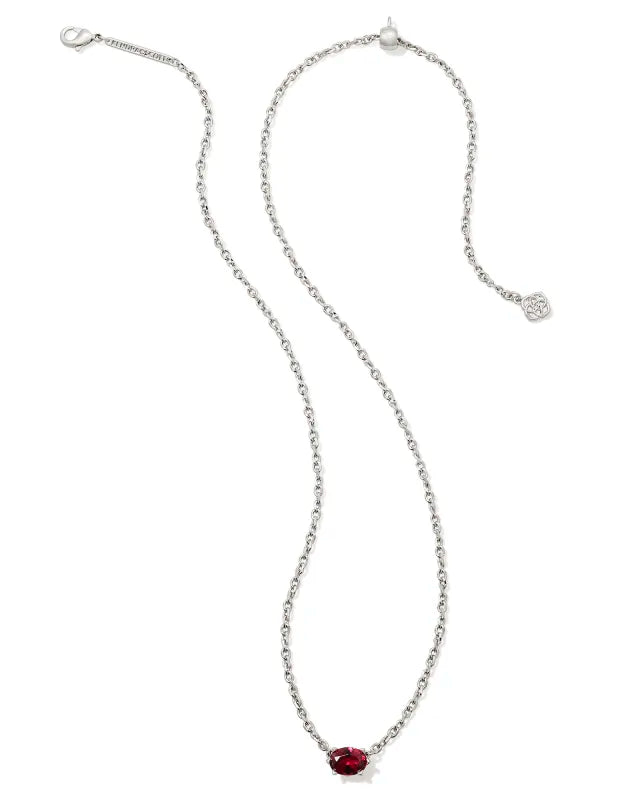 Kendra Scott | Cailin Silver Birthstone Pendant Necklace