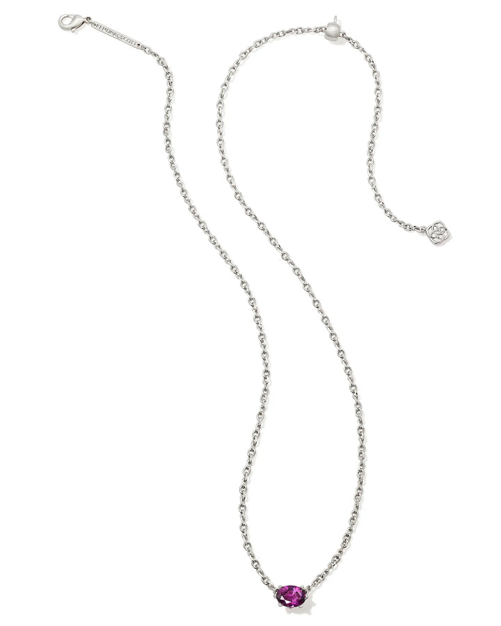 Kendra Scott | Cailin Silver Birthstone Pendant Necklace
