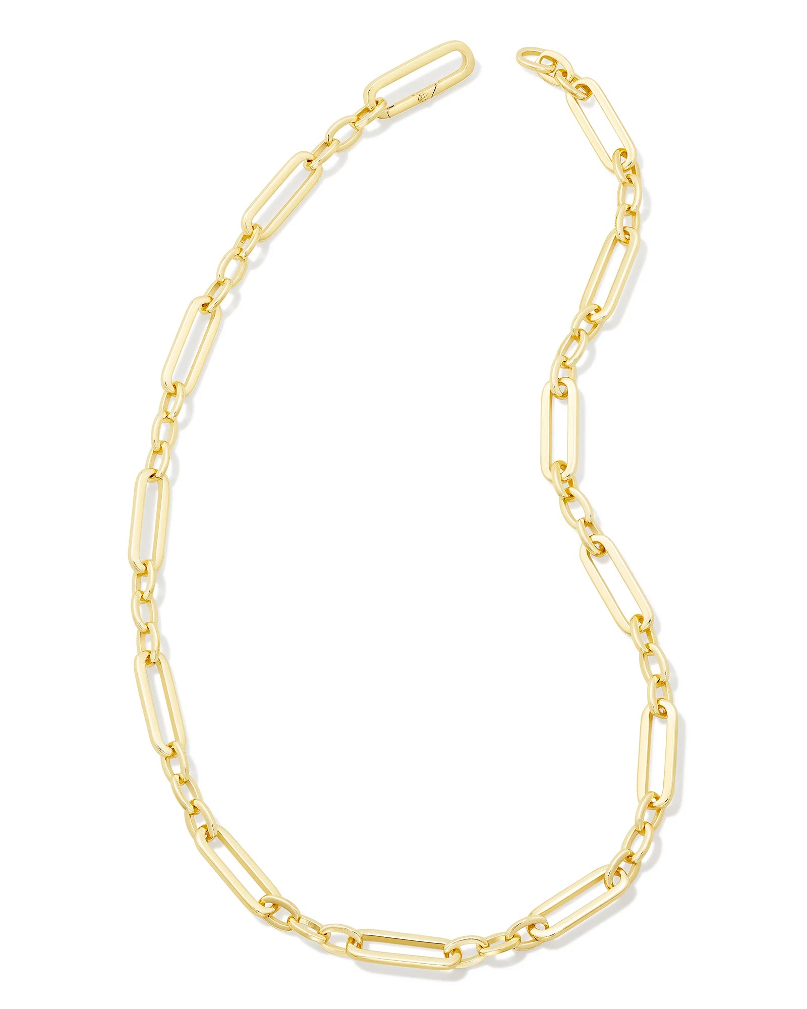 Kendra Scott | Heather Link and Chain Necklace in Gold - Giddy Up Glamour Boutique
