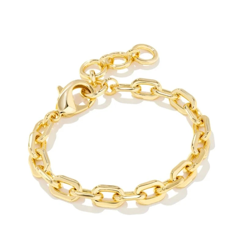 Kendra Scott | Korinne Gold Chain Bracelet - Giddy Up Glamour Boutique