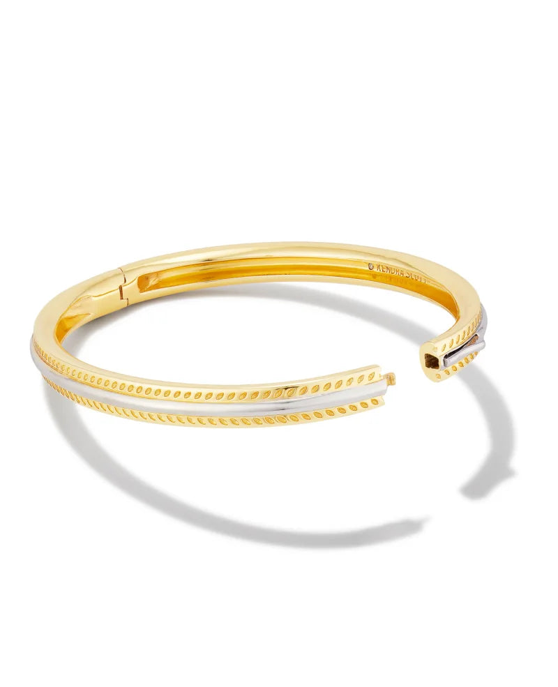 Kendra Scott | Merritt Bangle Bracelet in Mixed Metal - Giddy Up Glamour Boutique