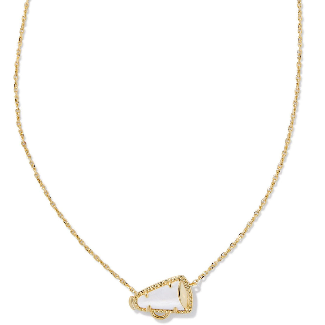 Kendra Scott | Cheer Gold Short Pendant Necklace in Multiple Color Options