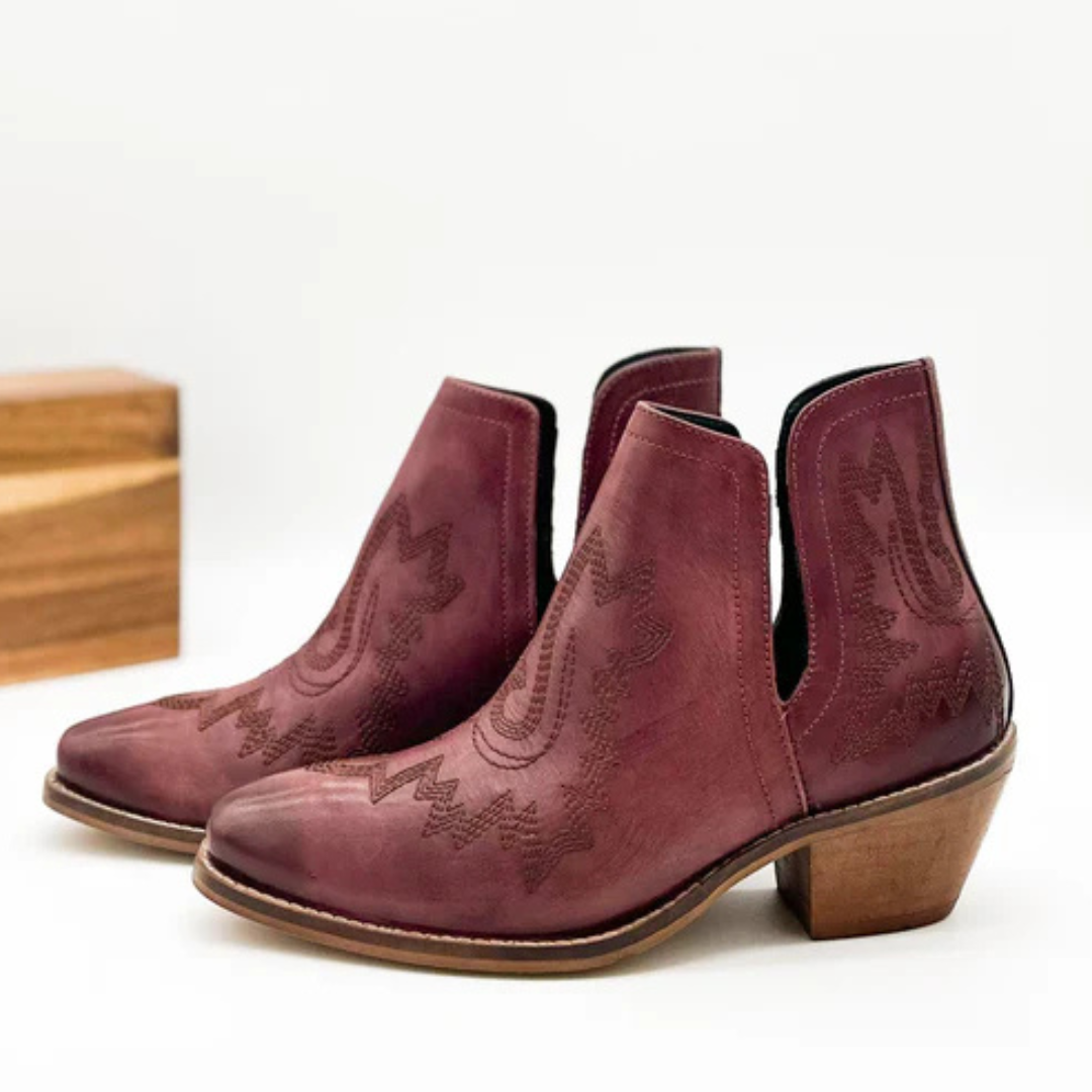 Online Exclusive | Kickin' Booties in Burgundy