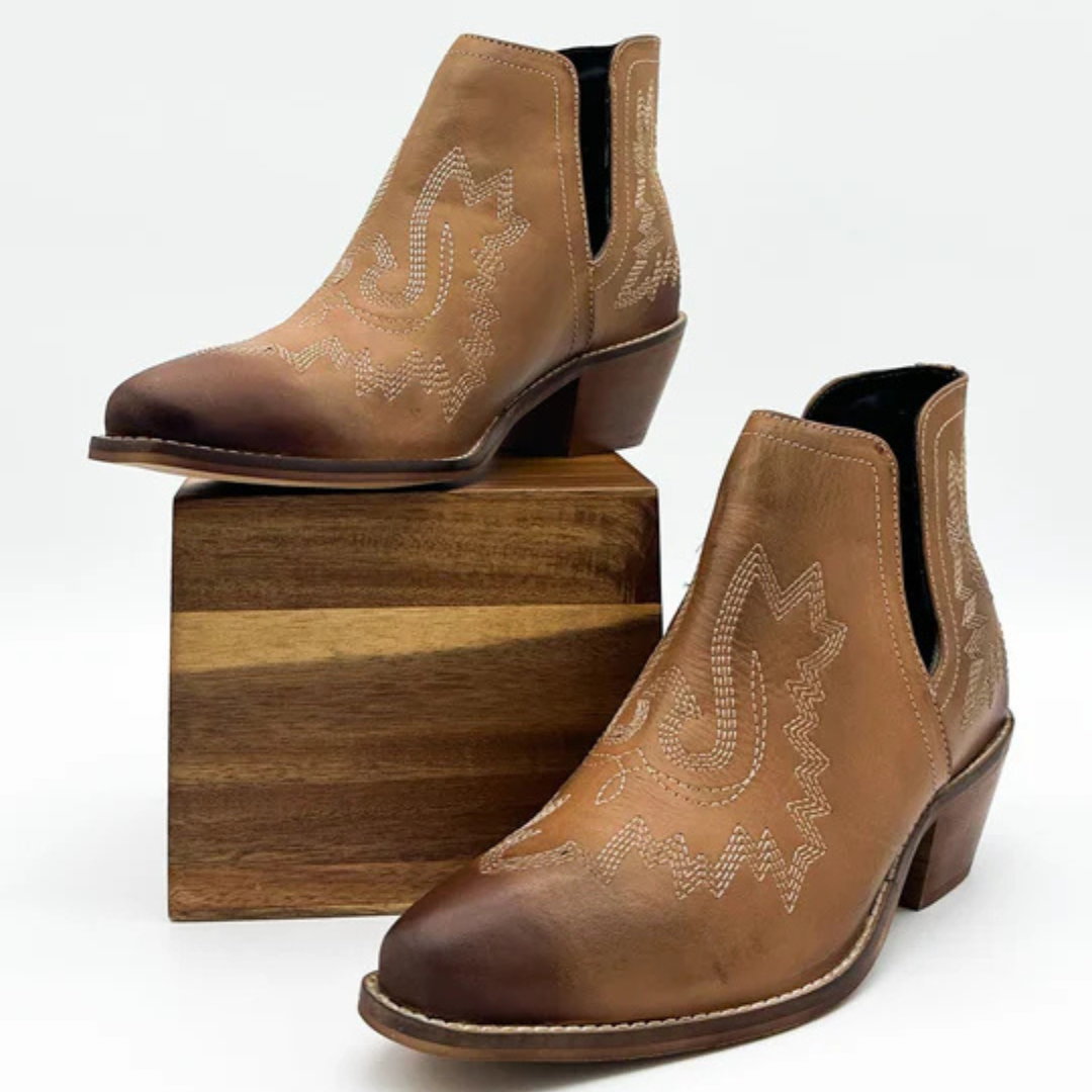 Online Exclusive | Kickin' Booties in Tan