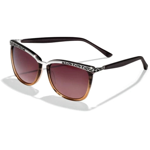 Brighton | La Scala Fade Sunglasses in Brown - Giddy Up Glamour Boutique