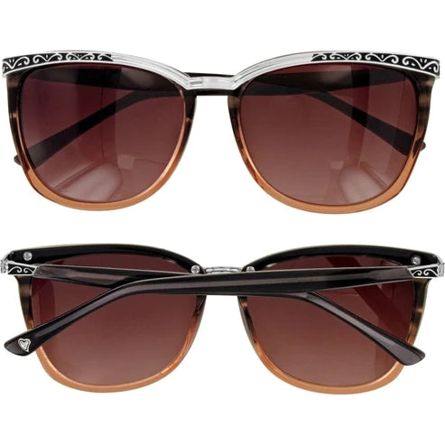Brighton | La Scala Fade Sunglasses in Brown - Giddy Up Glamour Boutique