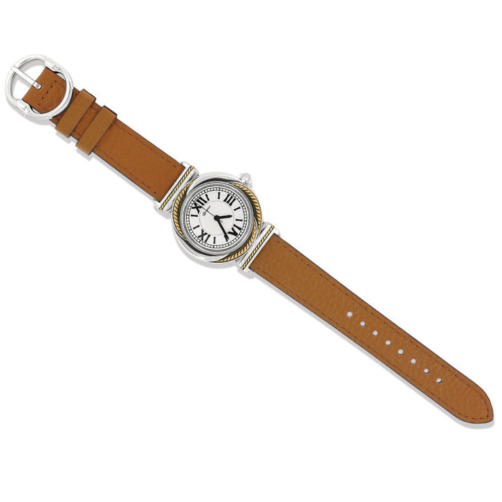 Brighton | Los Olivos Reversible Two Tone Leather Watch