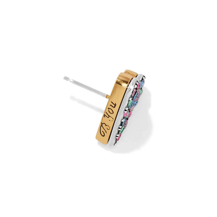 Brighton | Love Messages B You Post Earrings in Multicolor