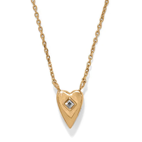 Brighton | Love Messages I am Reversible Necklace in Two Tone