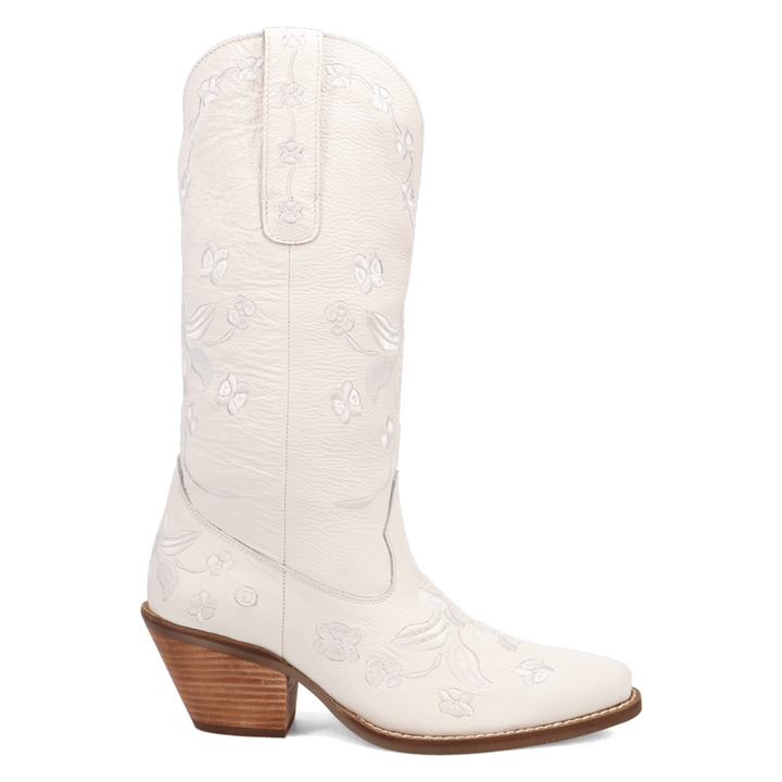 Online Exclusive | Dingo | Love Bug Leather Boot in White ** PREORDER