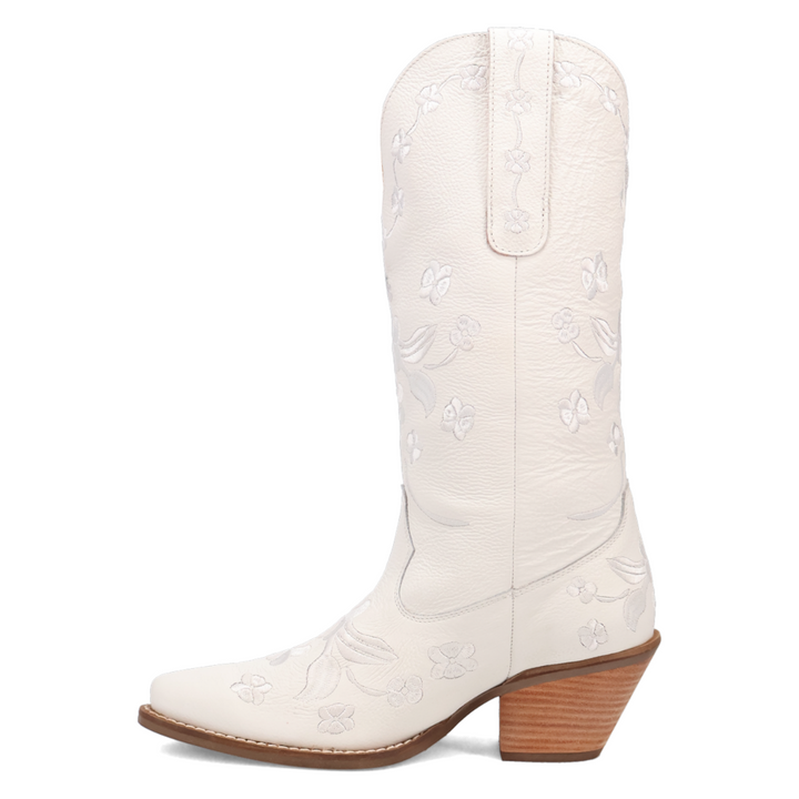 Online Exclusive | Dingo | Love Bug Leather Boot in White ** PREORDER