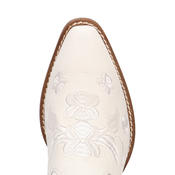 Online Exclusive | Dingo | Love Bug Leather Boot in White ** PREORDER