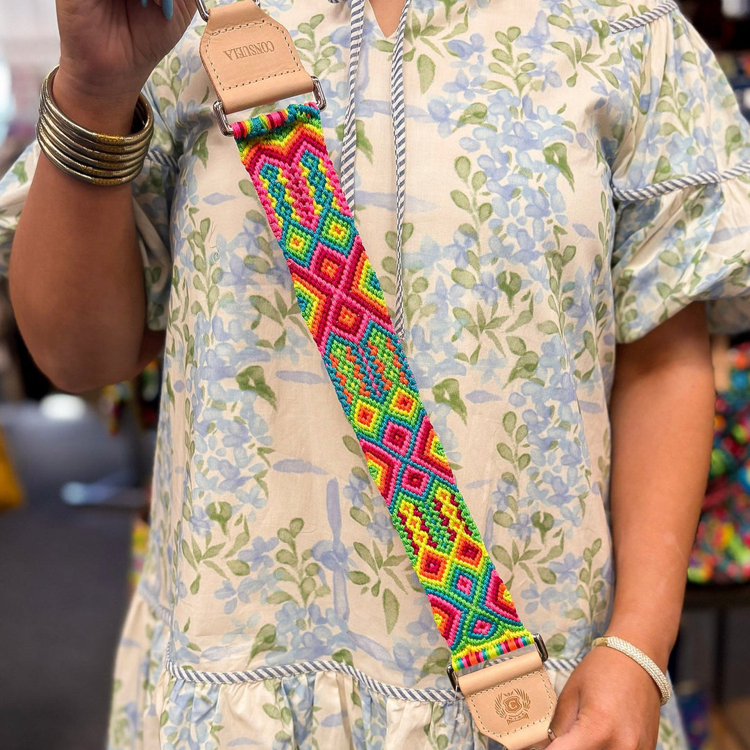 Consuela | Mai Tai Wide Woven Shoulder Strap