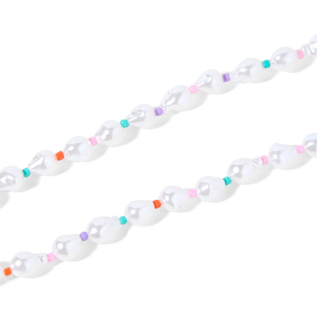 Linny Co | Maris Pearl Necklace in Multicolor