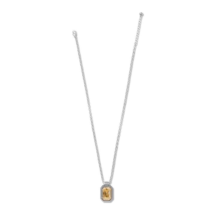 Brighton | Meridian Aurora 67 Necklace in Silver-Golden Shade