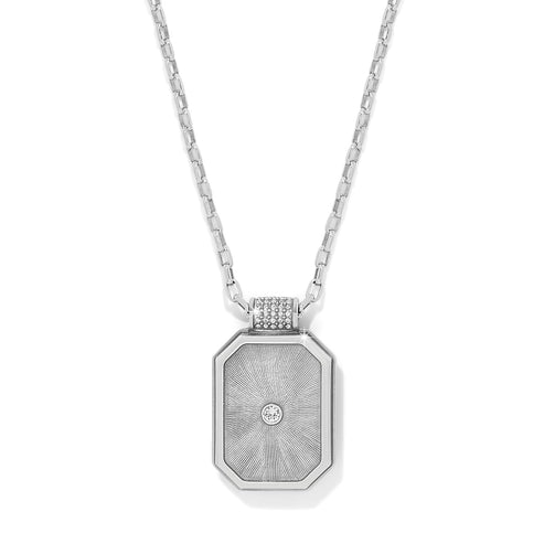 Brighton | Meridian Aurora 67 Crystal Pendant Necklace in Clear Crystal