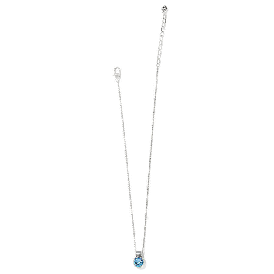 Brighton | Meridian Aurora Crystal Petite Pendant Necklace in Aqua